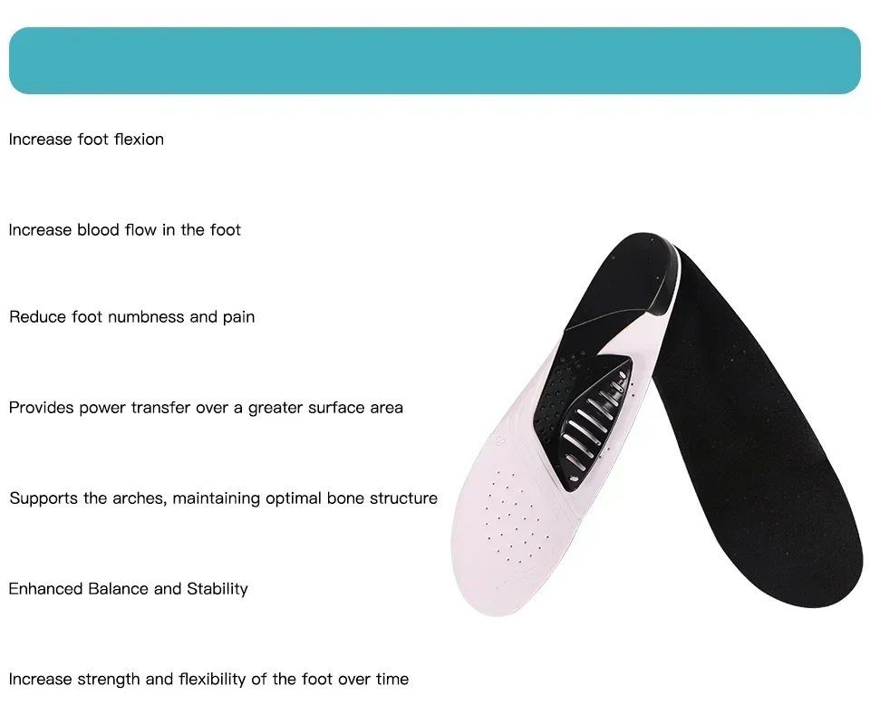 AB Professionelle Einlegesohle zur Fußgewölbeunterstützung für Plattfüße, Schuhkissen, orthopädisches Polster für Fahrrad, Fußball, Laufen, Sport – Detail 10