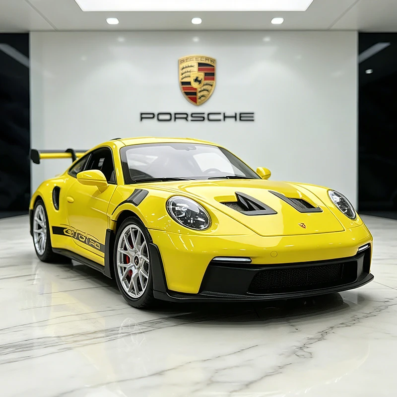

WELLY 1:24 Porsche 911 GT3 RS 992 Alloy Car Diecasts & Toy Vehicles Car Model Miniature Scale Model Car Toy For Children