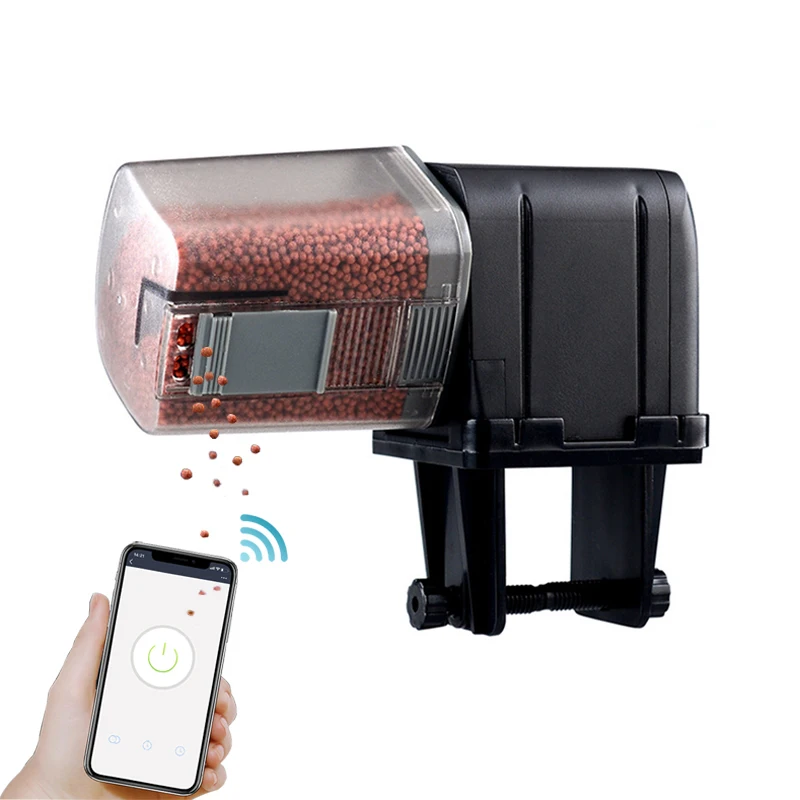 Aquarium Fish Tank Automatic Food Feeder Timing/Wifi Wireless Intelligent Remote Control Fish Tank Dispenser