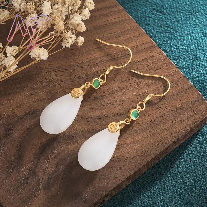 brincos-de-gota-de-Agua-em-jade-natural-branco-joias-de-designer-de-luxo-amuletos-de-pedras-preciosas-esculpidas-talismas-da-sorte