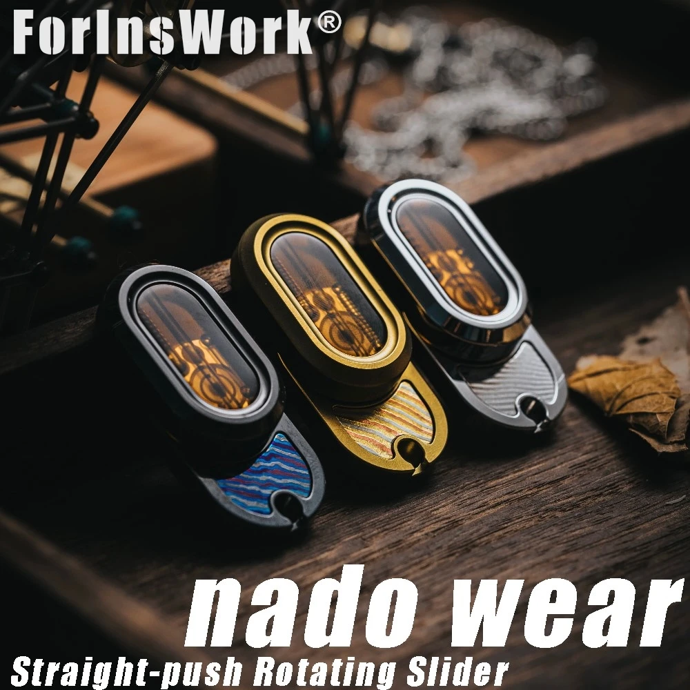 Nado Wear Straight-push Rotating Slider Paragraph Ultra-dense Squeaky Board Squeaky Fidget Slider Fidget Toys