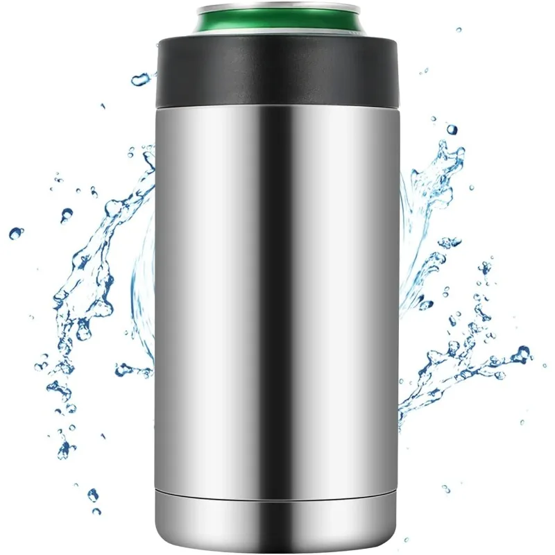 Cool Tumbler Double Wall Stainless Steel Insulated Can Cooler, Bottle Bucket or Tumbler for Beer and Hard Seltzer Cans Cool Tool