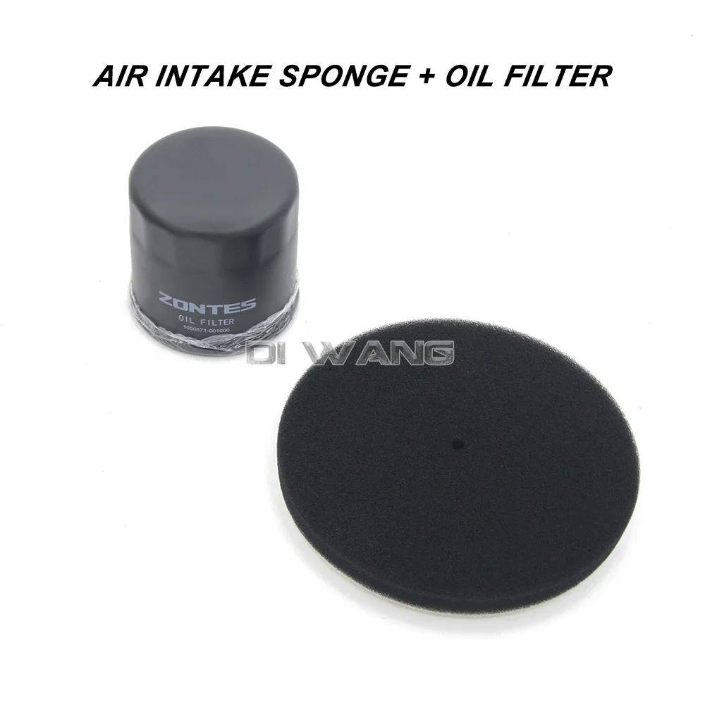 For ZONTES 350E 350-E 350 E E350 Scooter Original Full Synthetic Oil Filter Oil Filter Air Filter Intake Sponge