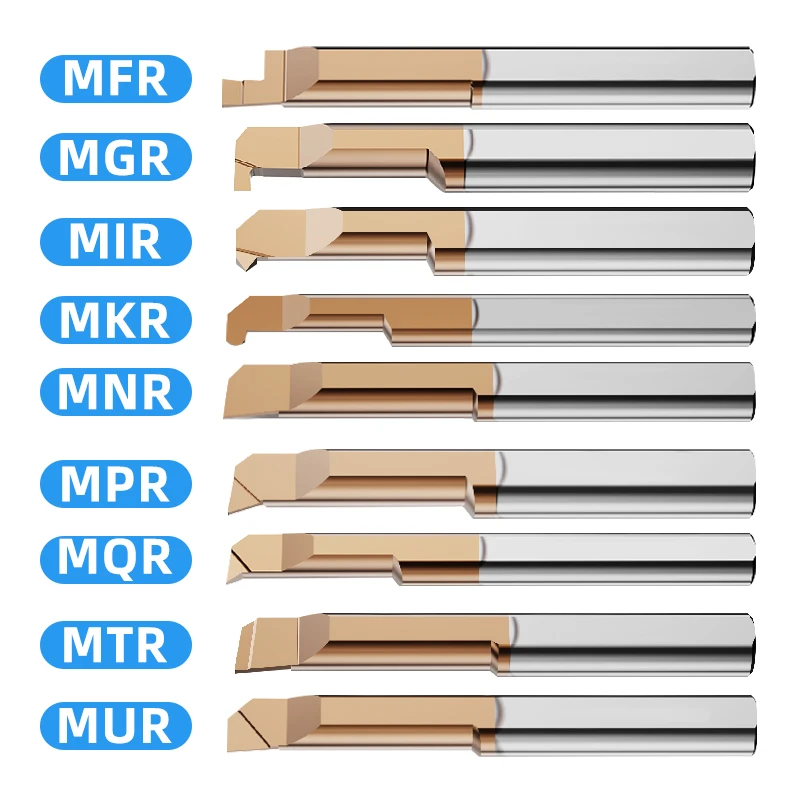 MTR Small Bore Boring Tool Aseismic Carbide Micro Diameter Internal tungsten steel alloy shockproof tool bar CNC Lathe