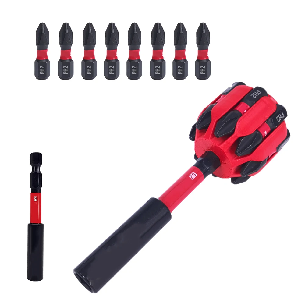 9 In 1 스크루드라이버 비트 세트 보안 드라이브 비트 세트, 정밀 작은 무 헤드 스크루드라이버용 녹 방지 토크 방지