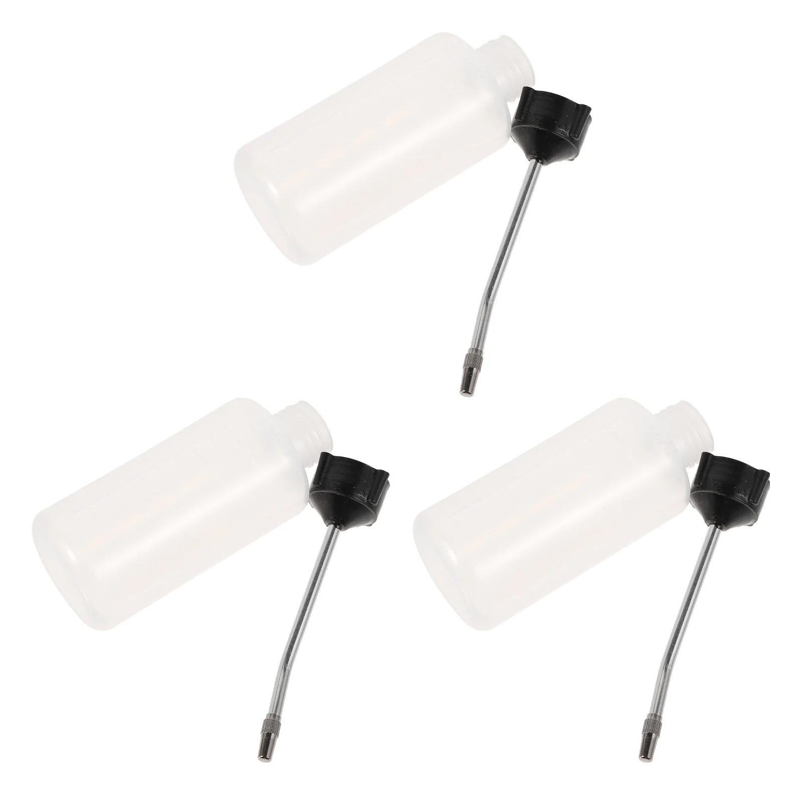 زجاجة زيت لآلة الخياطة، موزع زيت دقيق مع فوهة طويلة، ملحق طقم مزيتة بلاستيكية متينة #1