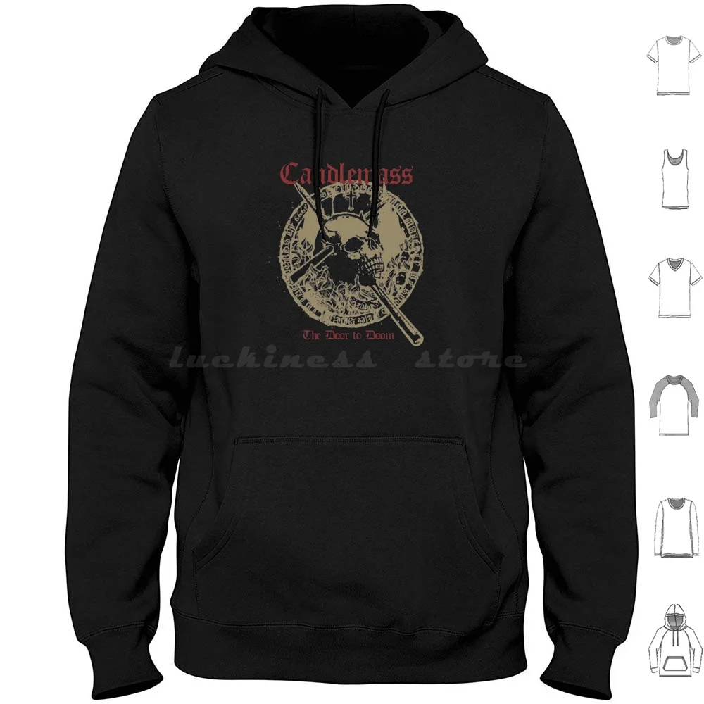 

Candlemass Swedish Band Metal Hoodie cotton Long Sleeve Bathory Band Albums Logo Amon Amarth Band Trending Band Death