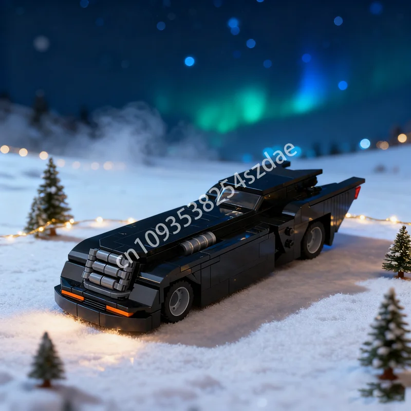 

310pcs MOC Animated Series Batmobile Super Heroes Model Building Toy Blocks Christmas Gifts DIY Creative Idea Education Brick