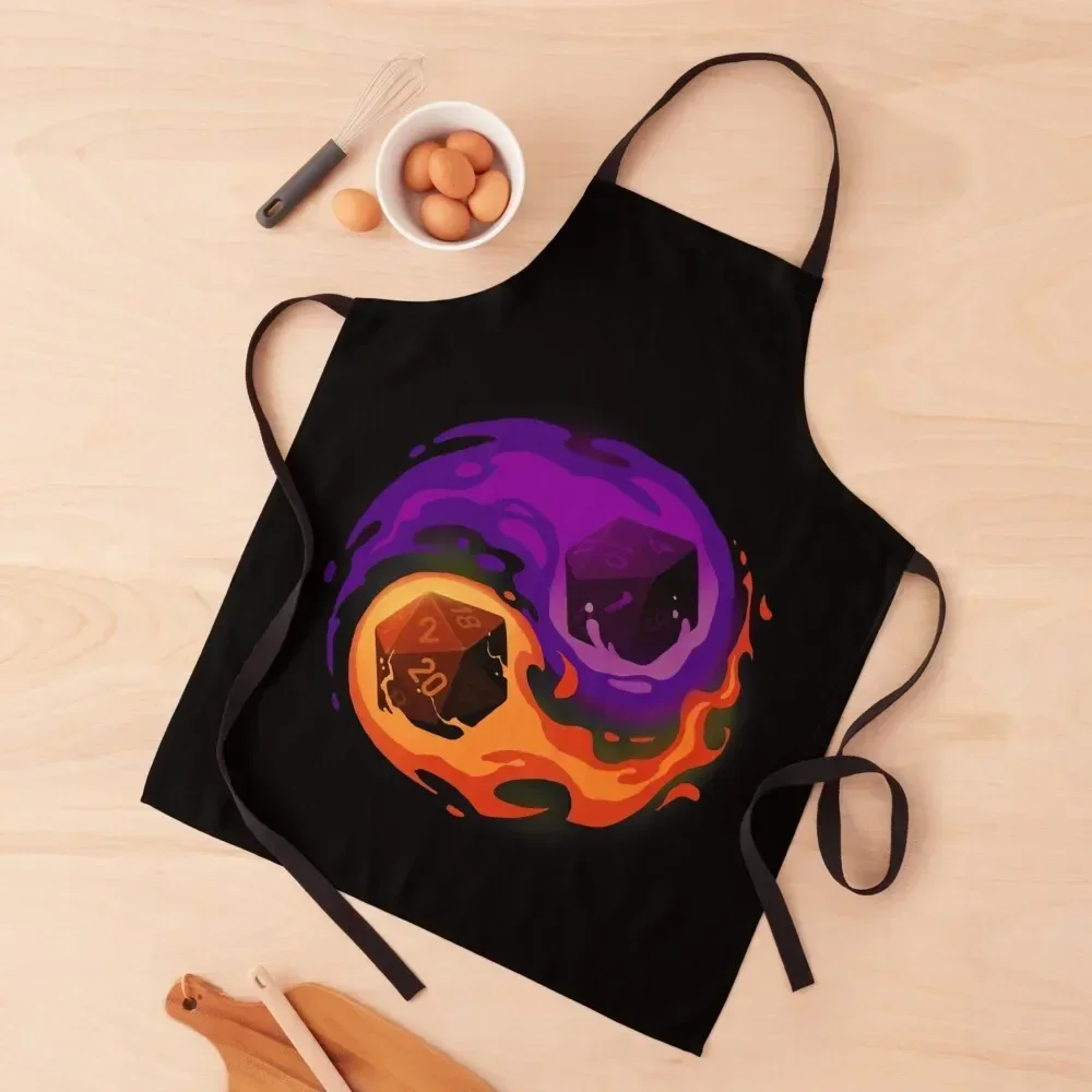 

Balance Dice RPG - Critical Hit and Miss - Role Playing Dungeon Master Apron Barista Cute Kitchen Apron