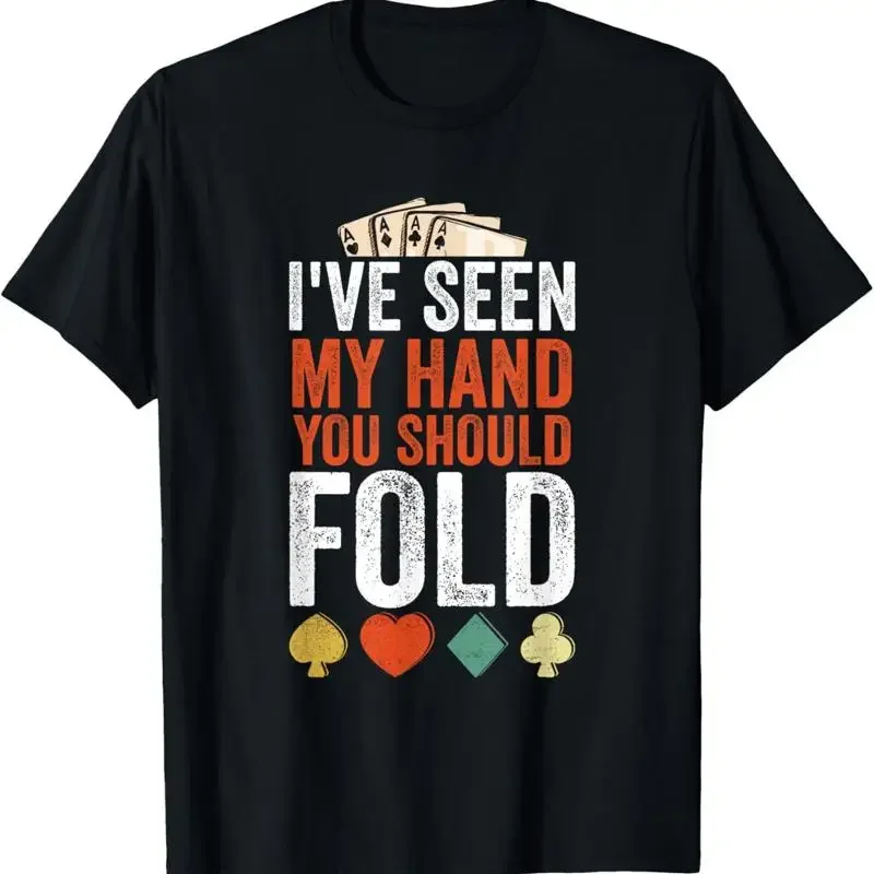 Meine Hand, die du zusammenklappen solltest, lustiges Poker-Spieler-T-Shirt