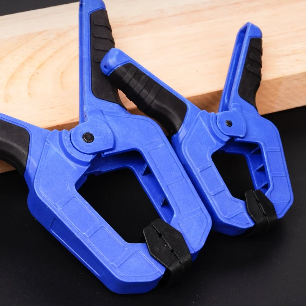 

4pcs/Set Woodworking Spring Clamps 4'' 6'' Heavy Duty Plastic Nylon Spring Clip For Photo Studio Carpentry Clamps Wood Tool