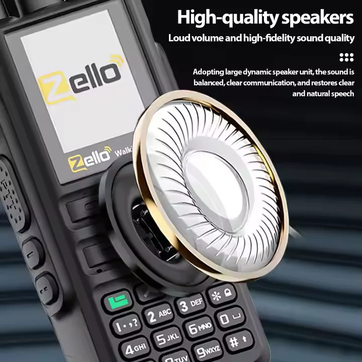 HX T95 Professional POC Android جهاز اتصال لاسلكي 4G VHF بطاقة Sim WiFi شبكة طويلة المدى 5000 ميل Zello #4