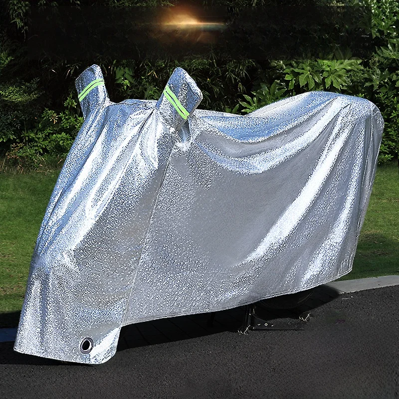 

Утолщенный водонепроницаемый чехол для мотоцикла/скутера, полная защита от солнца и дождя, пылезащитный чехол для хранения снаряжения