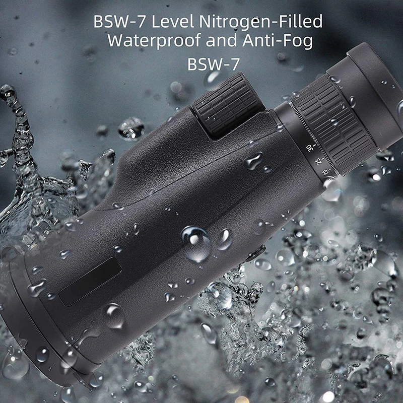 10-30×50 Powerful Monocular BKA4/FCM Long Range Pocket Spotting Zooming Telescope Eyeglass For Hunting Camping Tourism