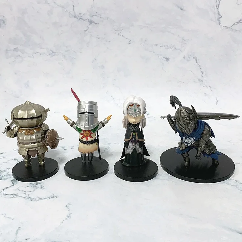 Regalo para Gamers: Figura Decorativa de Escritorio de Dark Souls, Solaire, el Adorador del Sol, Artorias, el Guardián del Fuego, Jack, Baldo