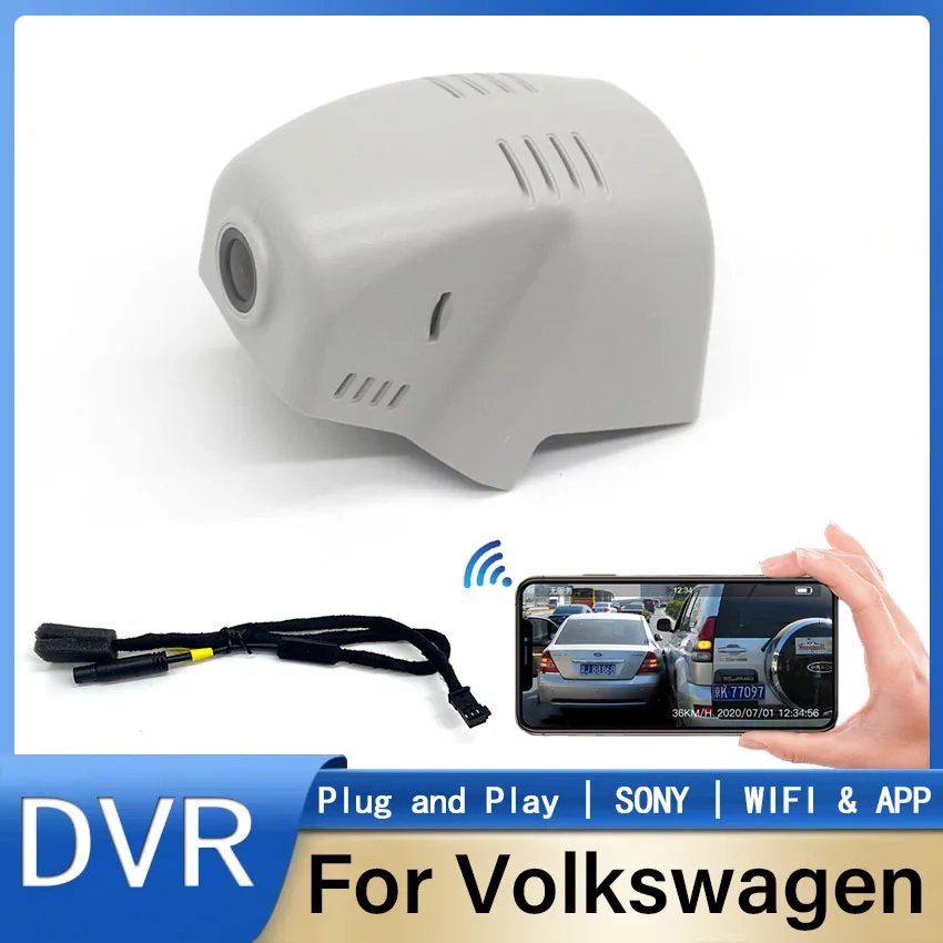 

Подключи и работай Wifi Автомобильный видеорегистратор HD для Volkswagen VW Passat Tiguan Allspace Atlas Golf Arteon Sharan Magotan Skoda Karoq Seat