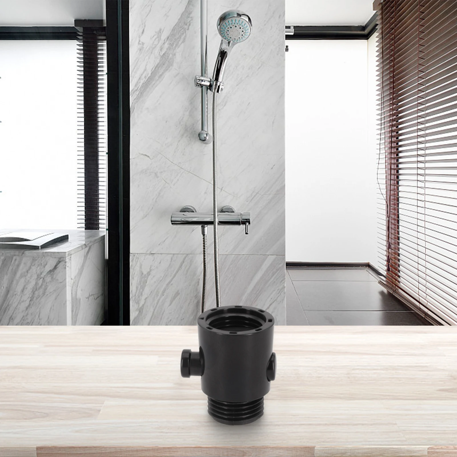 

Клапан регулирования потока Переключатель управления душевой насадкой Редуктор давления Безопасное управление Отключение Материал ABS Легкий кнопочный переключатель