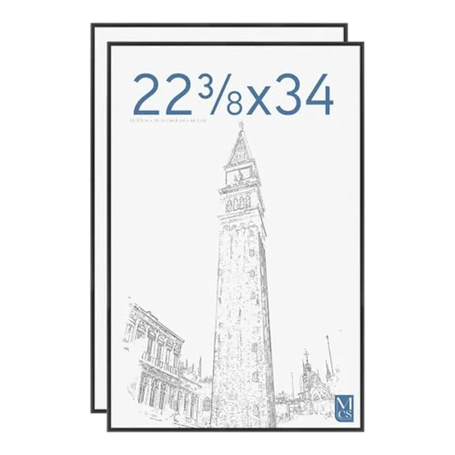 

Оригинальная черная легкая рамка для постеров, вертикальная и горизонтальная, для настенного крепления, большая рамка для постеров, художественных принтов и картин.