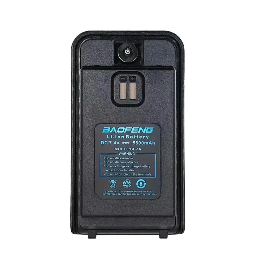 Batteria universale UV16 Pro Max 8800mAh 7.4V Batteria ricaricabile per Baofeng Walkie Talkie UV16 Max UV-16 MAX UV16 PRO V1 V2
