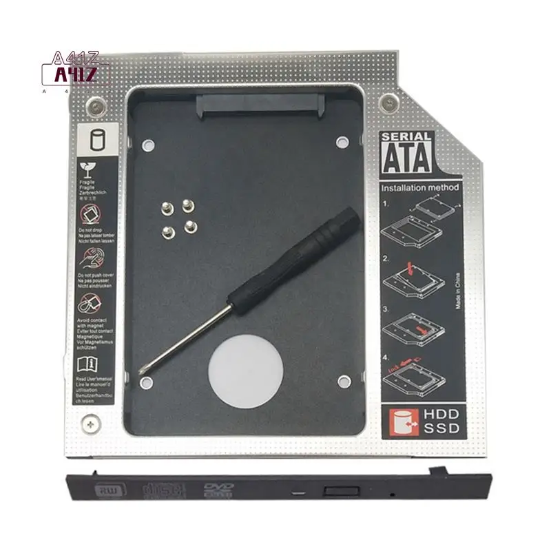 

A41Z-SATA Второй жесткий диск SSD Жесткий диск, как показано на рисунке Полностью алюминиевый ультратонкий оптический отсек