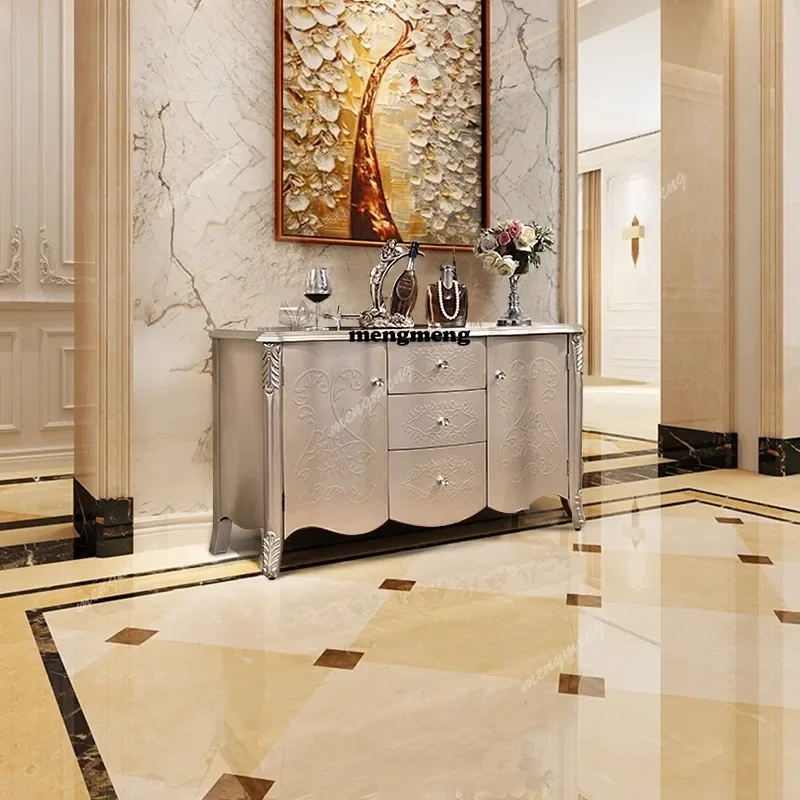 

Тумба для прихожей в европейском стиле, французский ретро-шкаф для обуви, декоративный разделитель для гостиной, тумба-шкаф в американском стиле