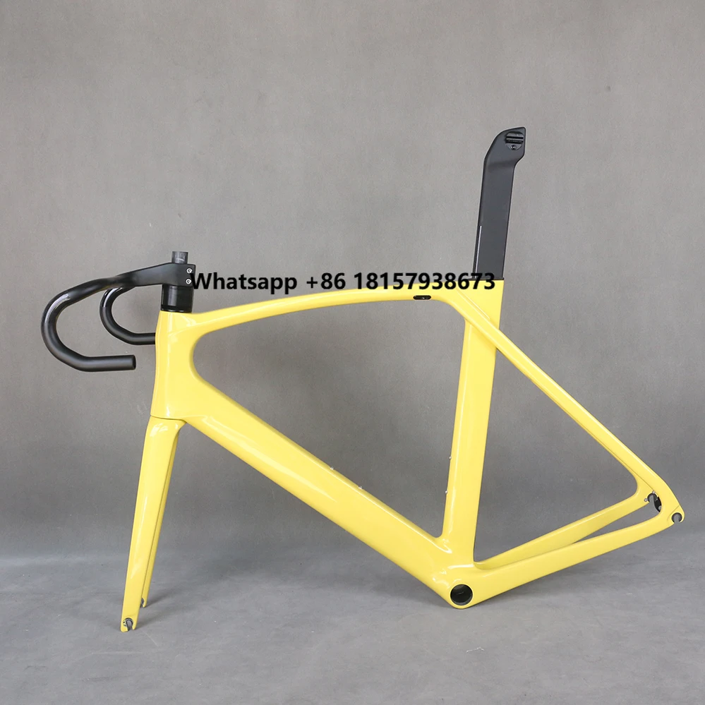 

New EPS Technology Cycling V Brake Bike Carbon Frame Bicycle Frameset Road Bicycle Parts 700*32C T1000 Road Frame PT127C TT-X35
