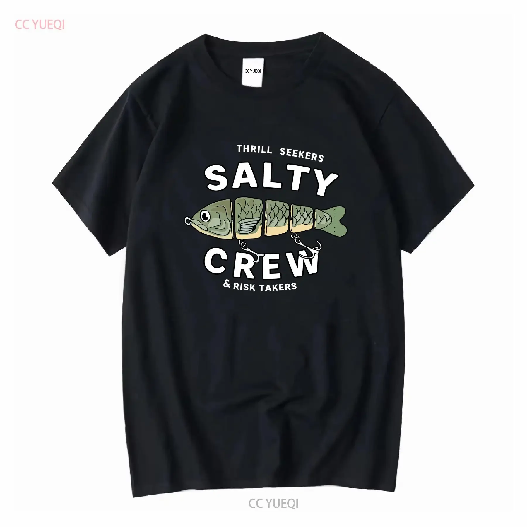 ORG SALTY CREW Herren THRILL SEEKERS RISK TAKERS Surf Snow Skate SELTENES T-Shirt L lange oder kurze Ärmel Vintage Washed Unisex