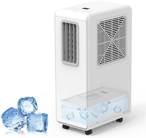 

Quiet 1800BTU AC for Bedrooms – 110 Sq Ft, 38/44dB, Multi-Mode Cooling