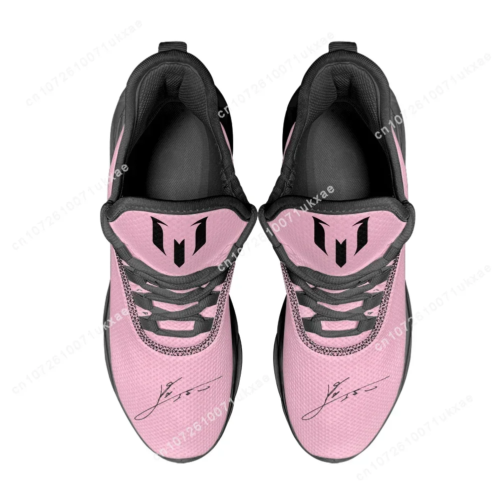 M-Miami M-Messi 10 Logo Argentina Flats Sneakers Mens Womens Sports Shoes High Quality Sneaker Lace Up Mesh Footwear custom Shoe