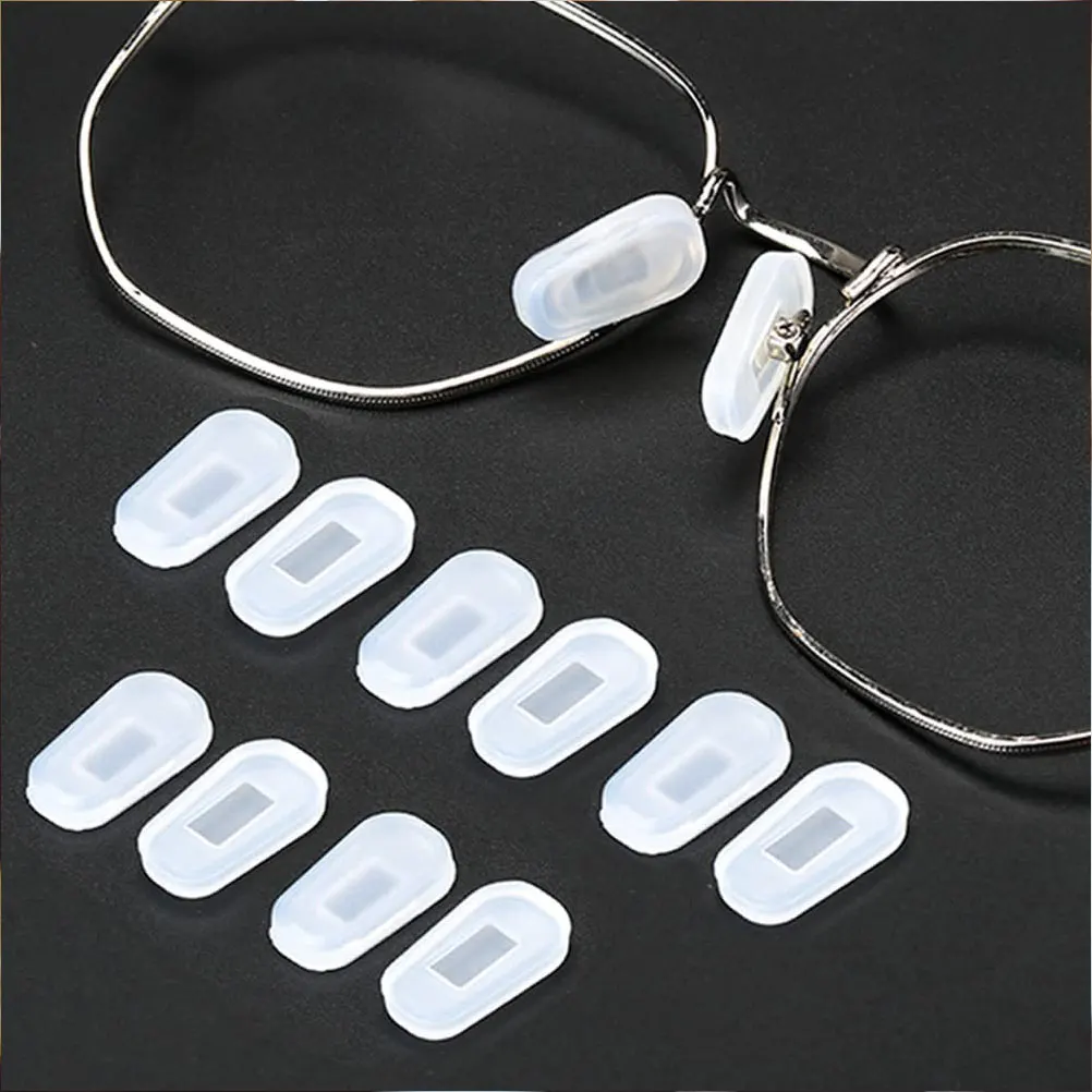 

25 Pcs Premium Silicone Nose Pads Eyeglasses Nose Pads Replacements Glasses Nose Pieces Comfortable Anti Slip