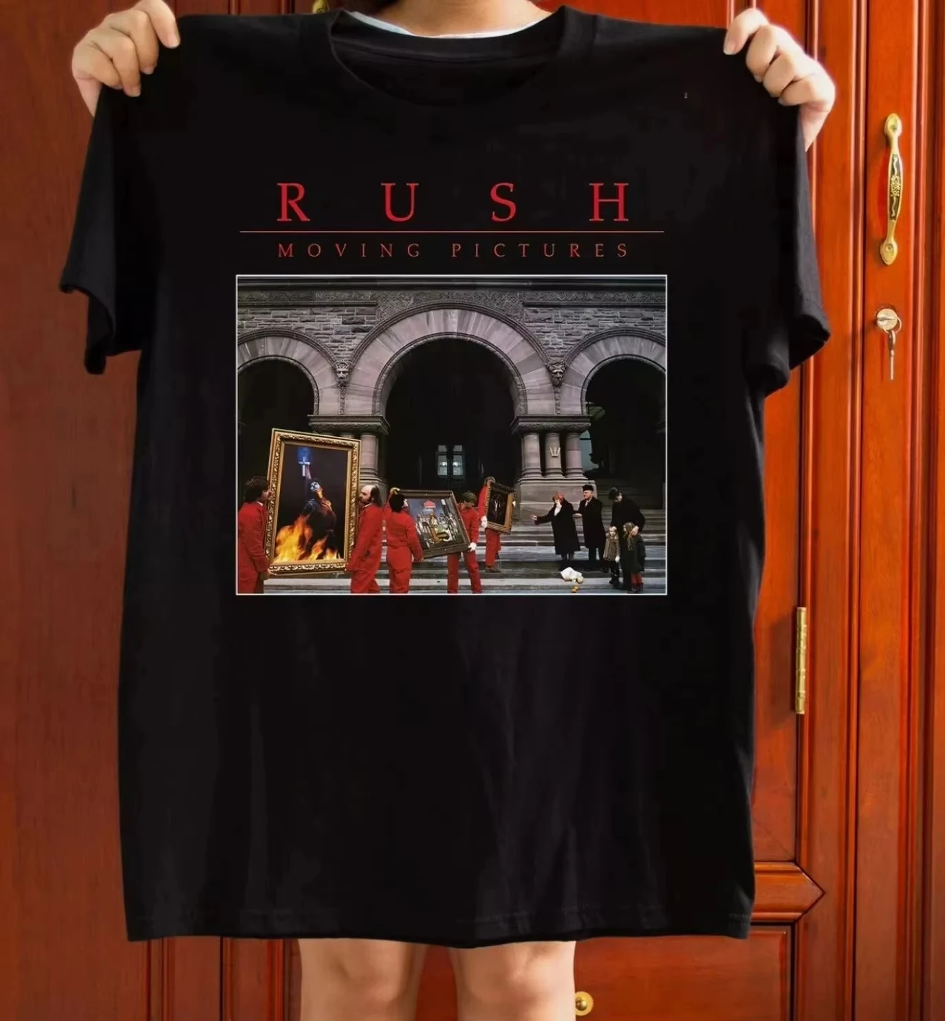 Camiseta con gráfico de imágenes en movimiento de Rush para hombre y mujer, talla S-3XL, cuello redondo, informal, holgada, unisex, 26 summer Rush