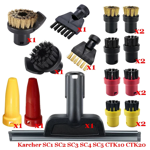 Voor Karcher Sc1 Sc2 Sc3 Sc4 Sc5 Sc7 Ctk10 Ctk20 Handheld Stoomborstelkop Krachtige Nozzle Vervanging Stofzuiger Onderdelen