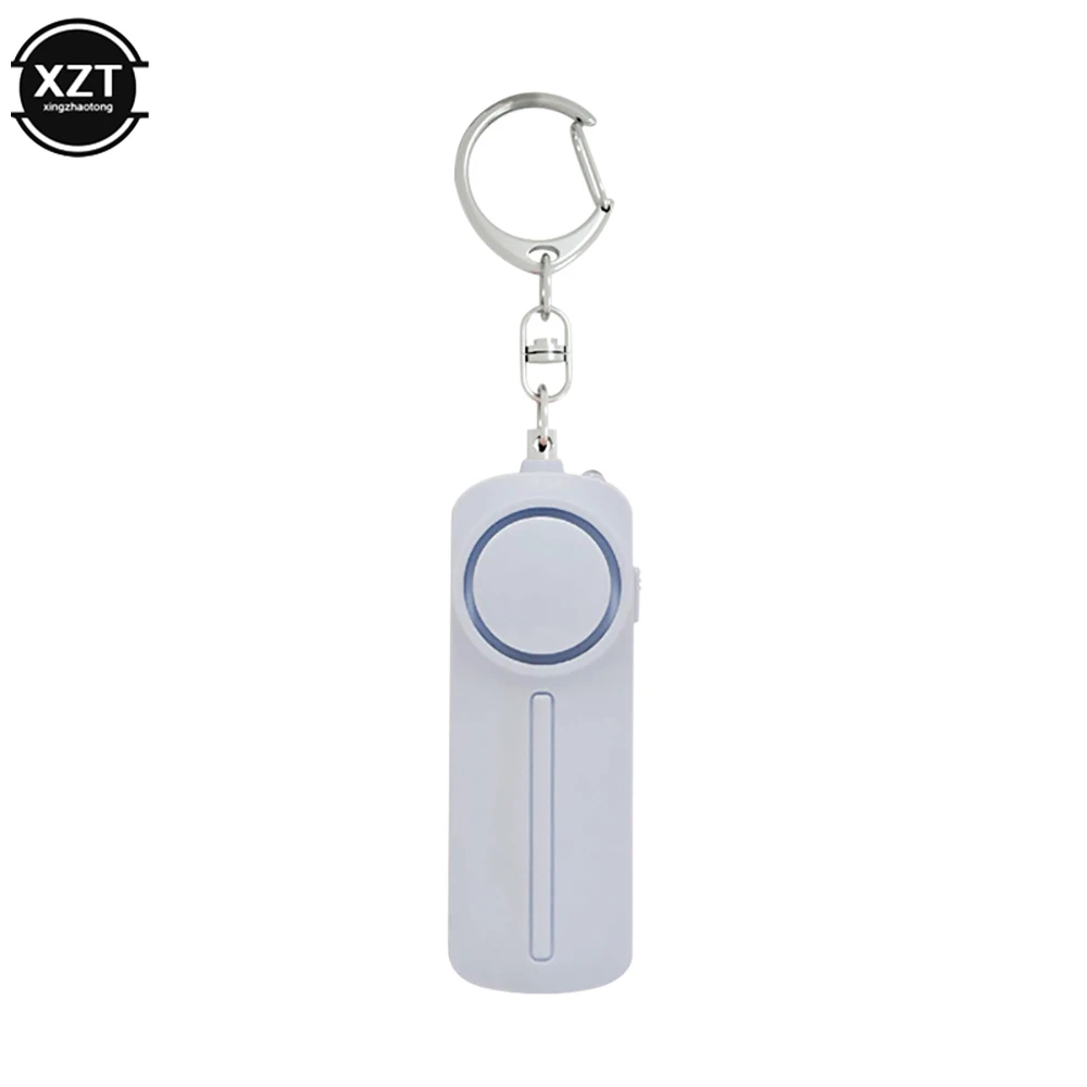 Portable Emergency Girl Women Security Alarms pull ringSelf-Defense 130 Decibels Safety Key Chain Anti-wolf Alarms