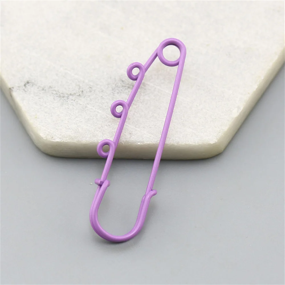 10/20 قطعة دبابيس السلامة بروش دبابيس الخياطة المعدنية دبابيس الملابس مع 3/5 حلقات للعلامات Crafts بها بنفسك الحرف صنع المجوهرات النتائج #3