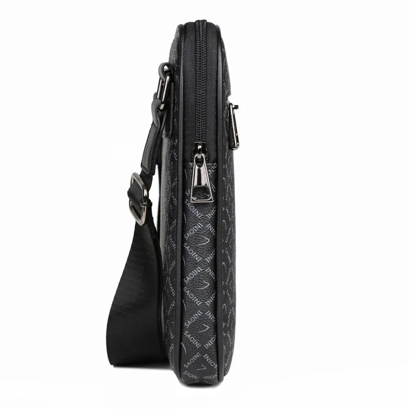 Men's casual printed leather shoulder bag tote bag designer luxury bag messenger bag kurt geiger bags crossbody bags bandolera