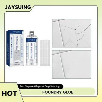 Colla per fonderia Metallo Legno Piastrelle di ceramica Adesivo per riparazione crepe Sigillante impermeabile resistente al calore Agente per saldatura di plastica per uso domestico