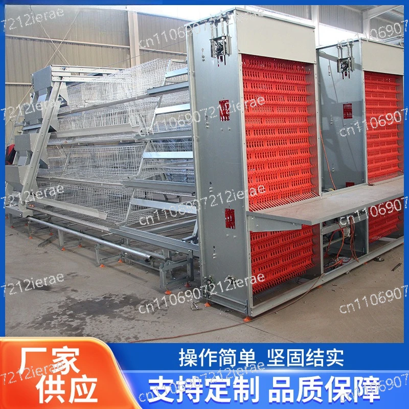 

Laying hen automatic egg picking machine sets laying hen cage equipment multi-layered automatic chicken raising