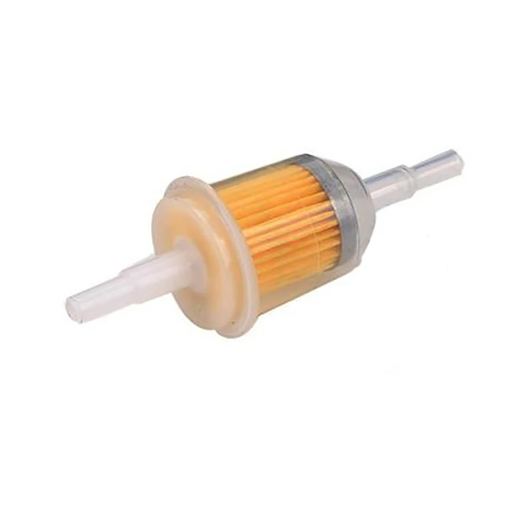 6.5mm 1/4 Inch / 8mm 5/16 Inch Universal Fuel Filter for Motorcycle Scooter / Dirt Bike Moped , Plastic Gasoline Strainer