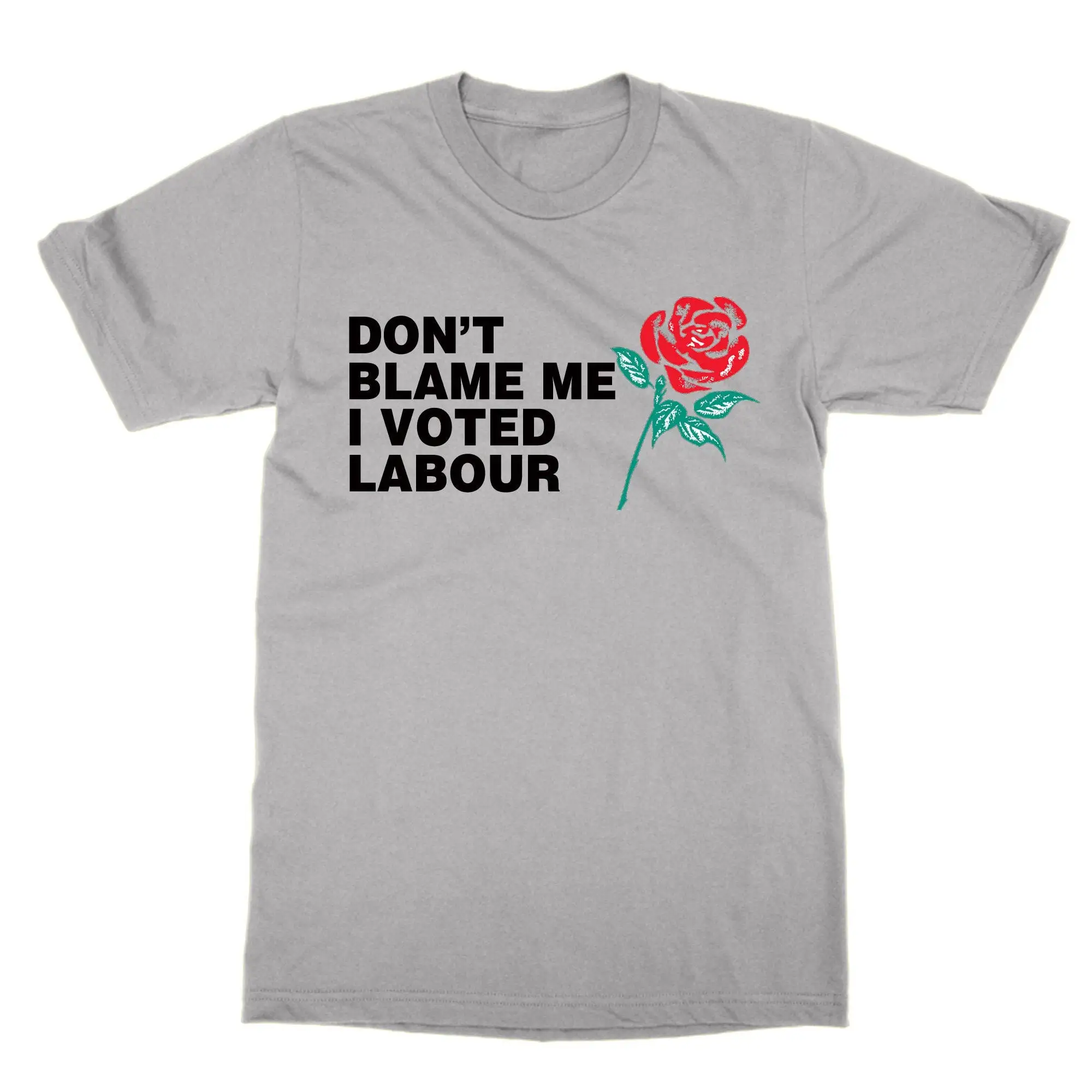 Don't Blame Me I Voted Labour T Shirt anti Tory Boris Johnson British politics unisex black