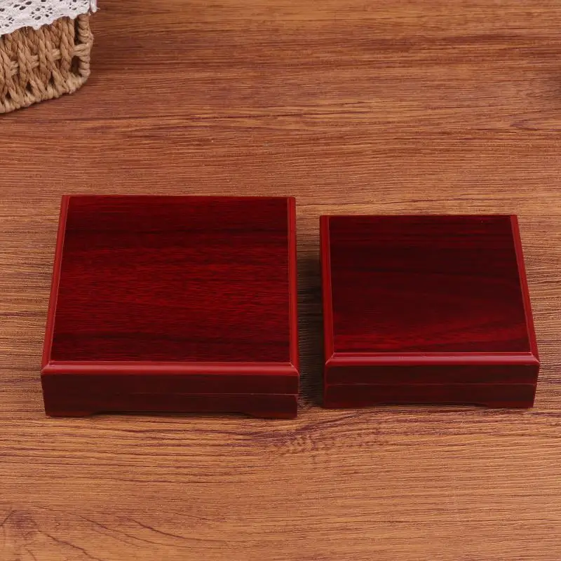 Münzaufbewahrungsbox aus Holz, Vitrine für Gedenkmünzen, Schutzbox, Münzhalter für Münzen, Auszeichnungen, Medaillen – Detail 6