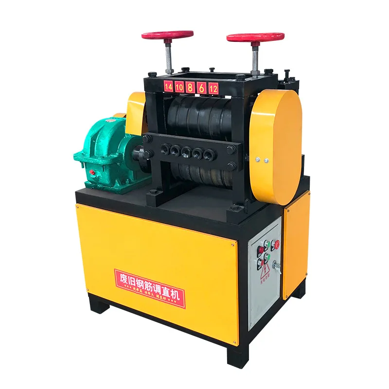 

Waste steel bar straightening machine automatic threaded steel bar scrap straightening machine 6-14 round steel