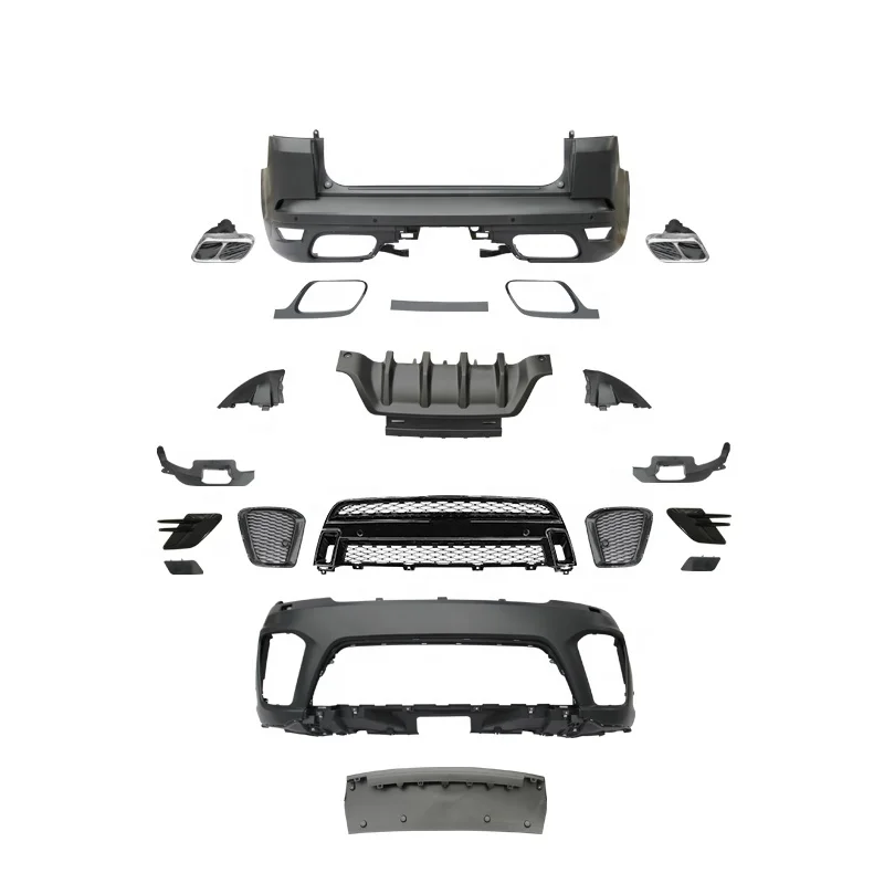 

Новый Заводской Комплект кузова, автозапчасти, обновленный комплект корпуса бампера для Land Range Rover sport Facelift SVR модель