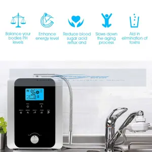 آلة طلاء المياه القلوية البلاتينية Kangen Su ، آلة مؤين الألواح 11 ، K8 ، تكنولوجيا اليابان أفضل 8 آلات مياه Kangen مبيعا - رقم 3