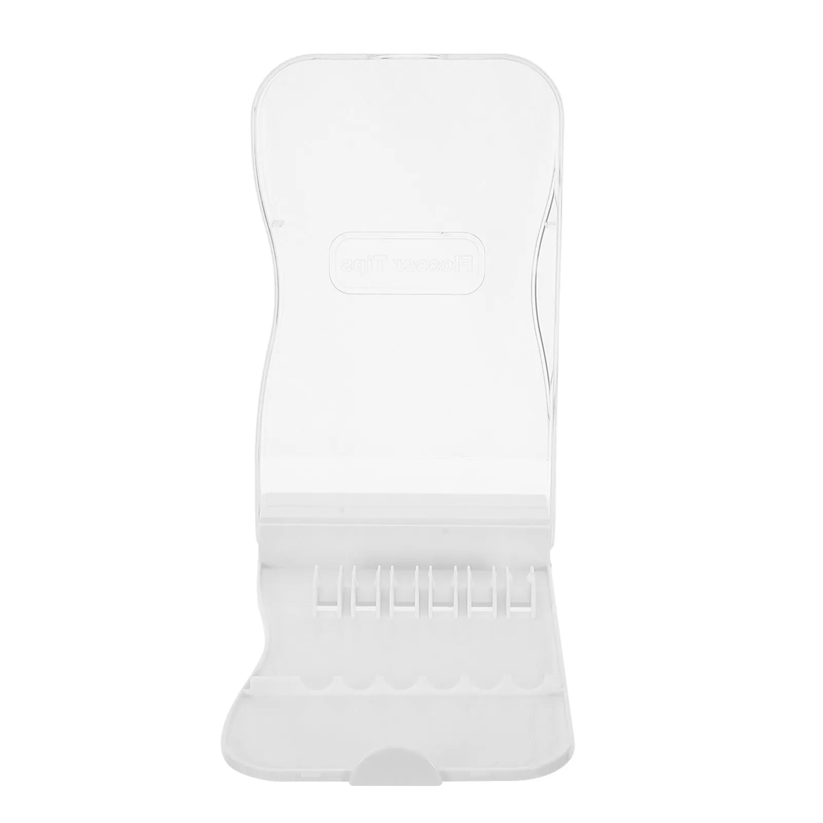 

Прозрачный пылезащитный органайзер для насадок и аксессуаров для ирригатора, дорожный футляр для хранения насадок для водного флоссера