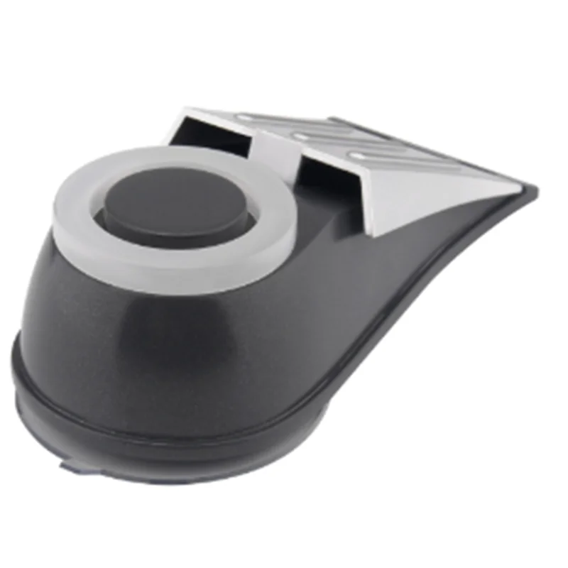 SQPP-Tope de puerta para mujeres viviendo solo, alarma de vibración de ventana, Tope de puerta de hotel con luz intermitente y alarma antirrobo