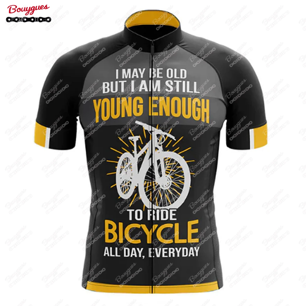 17 New Styles Summer Cycling Jersey For Men Short Sleeve Reflective MTB Maillot Downhill Pro Team Mountain Bicycle Clothing