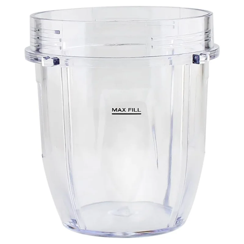 Запасные части T27C, чашка 12 унций с крышкой, совместимая с блендером Ninja BL450 BL480 BL640 BL680 BN400 BN751 BN801, 2 шт.