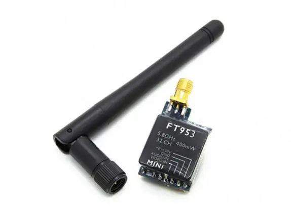 FPV 5.8G 5.8GHZ 400mW 32-Channel Mini micro Video Transmitter (VTX) FT953 SMA jack for FPV Tank MAX SOLO akk long range RC drone