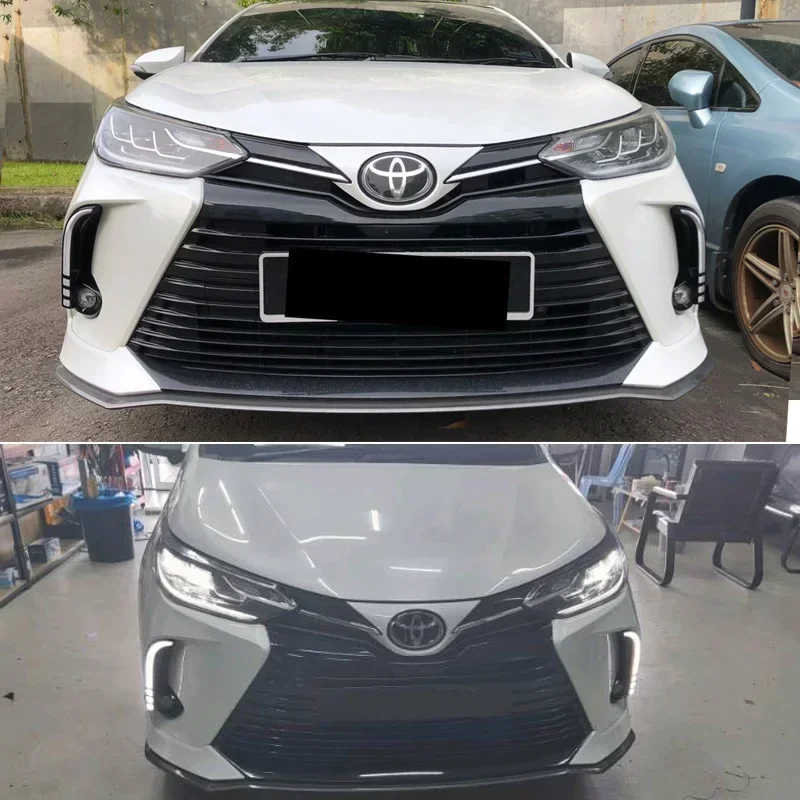 

Автомобильные светодиодные DRL 12 В дневные фонари для Toyota Yaris 2021 2022 желтый указатель поворота дневные ходовые фары авто дальние фары противотуманные фары