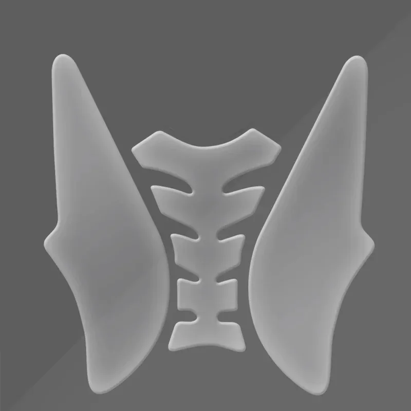 For VFR 800 F VFR800 2014-2021, Motorcycle Tank Pad Protector Transparent 3D Epoxy Resin Fishbone Sticker